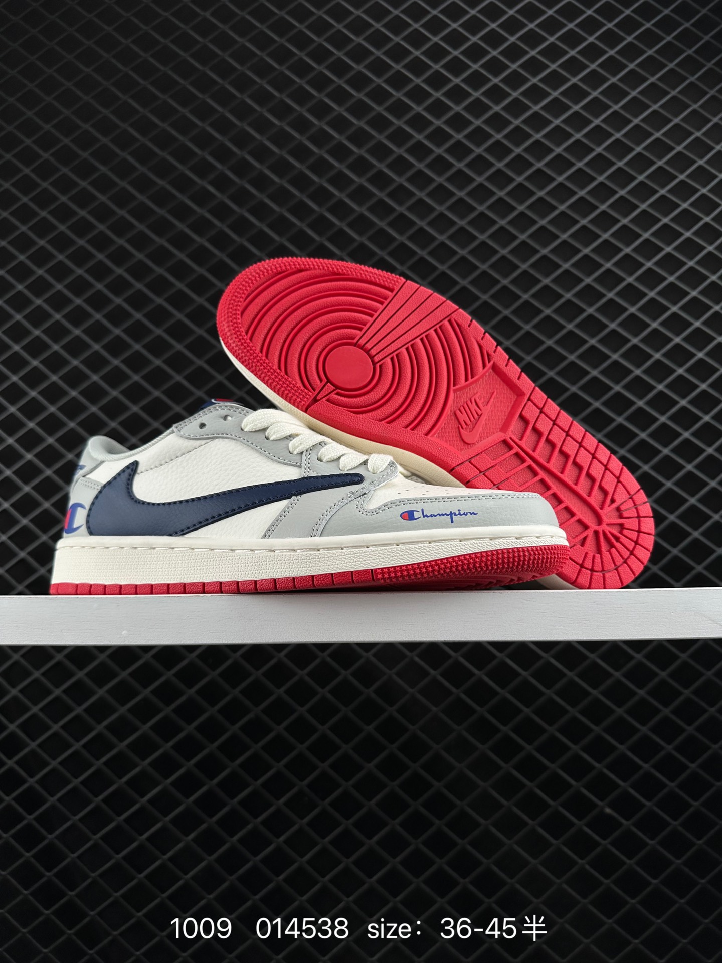 fragment design x Travis Scott x Nike Air Jordan 1 Low OG SP”Black/Green Toe“